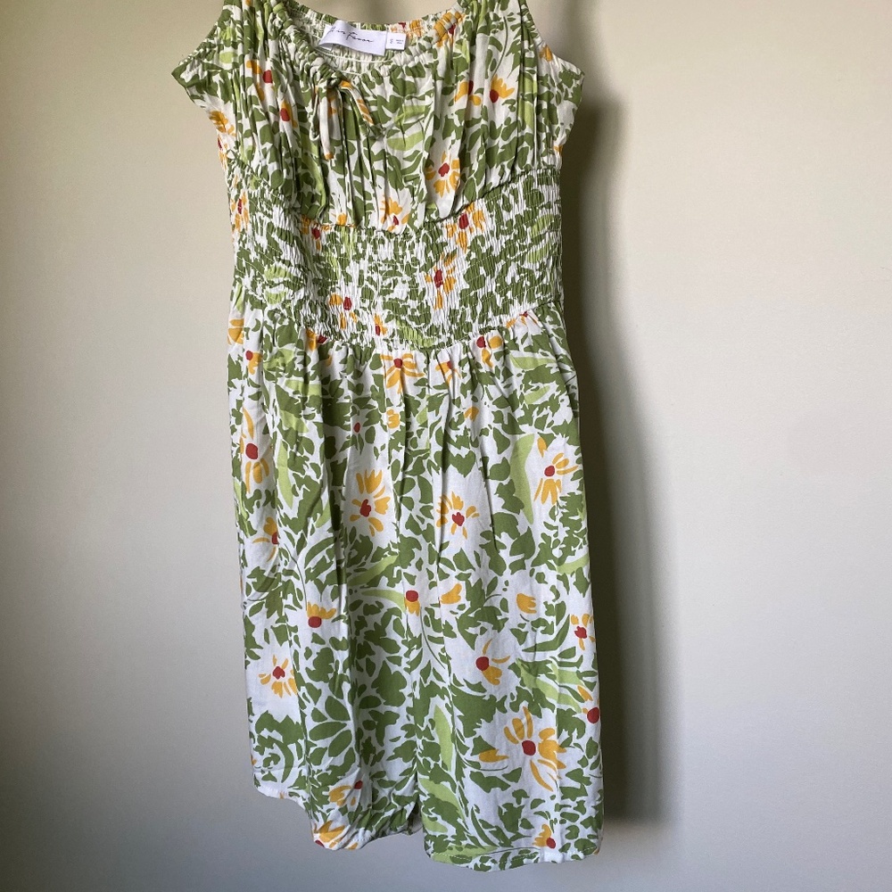 Green Floral All in Favor Romper